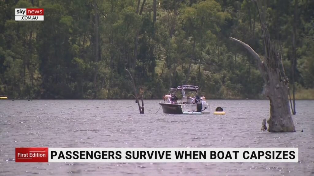 Eight people found alive after boat capsizes on Lake Eildon