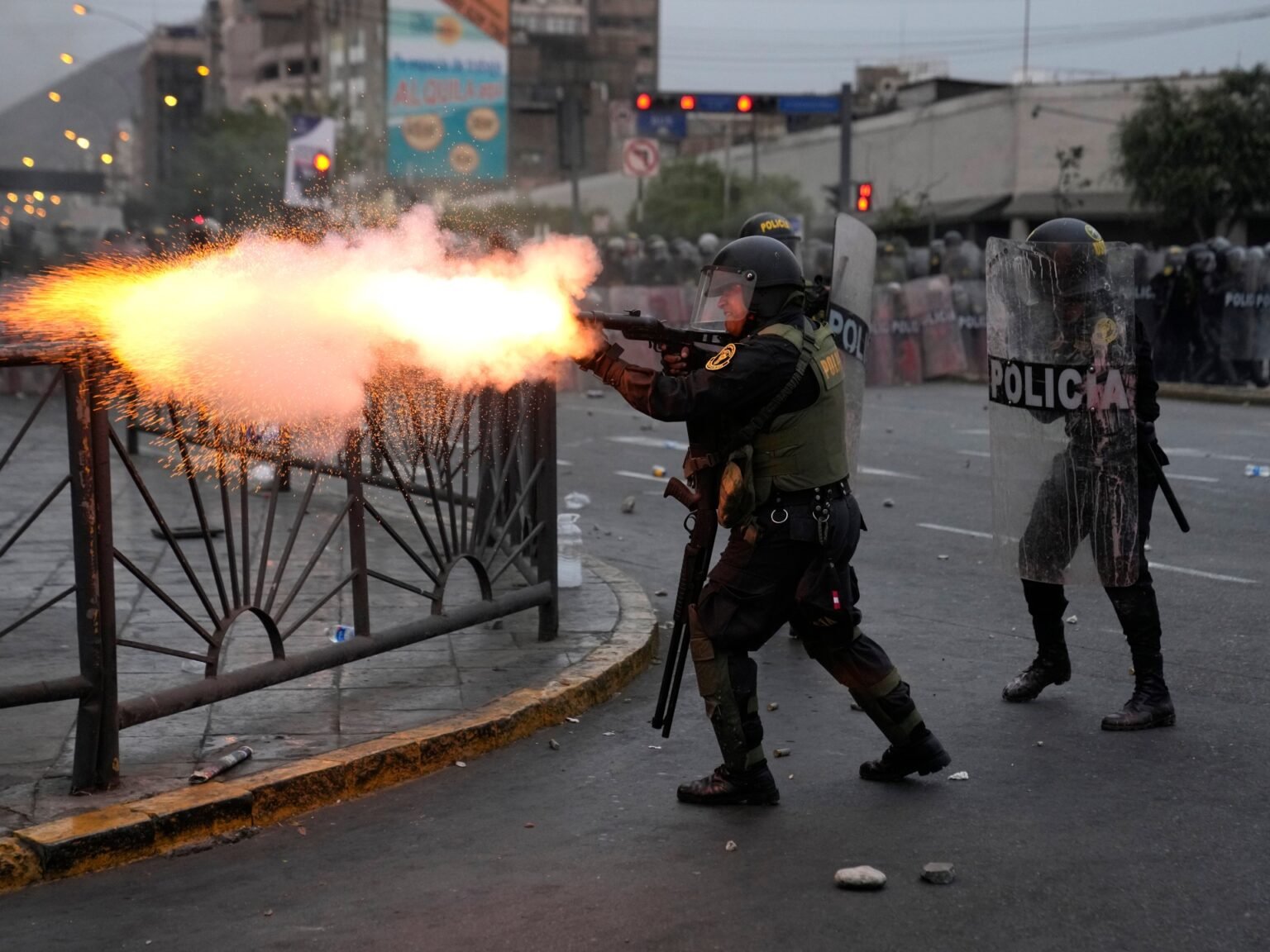 Photos: Protester dies in Lima as Peru’s crisis continues