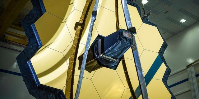 The James Webb Space Telescope seen on March 5, 2020.