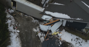 Sorrento, B.C. woman wants improved highway safety after truck crashes into house