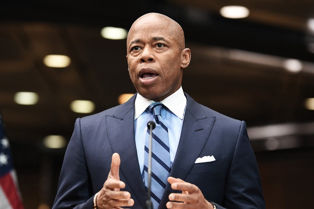 New York City Mayor Eric Adams.