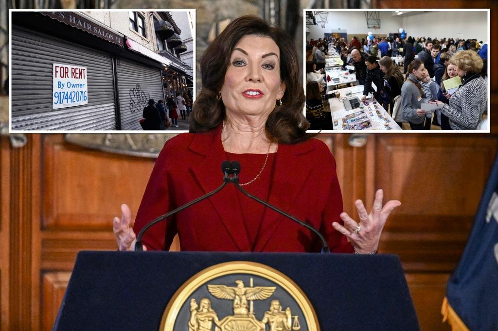Kathy Hochul says New York will not recover COVID job losses until 2027