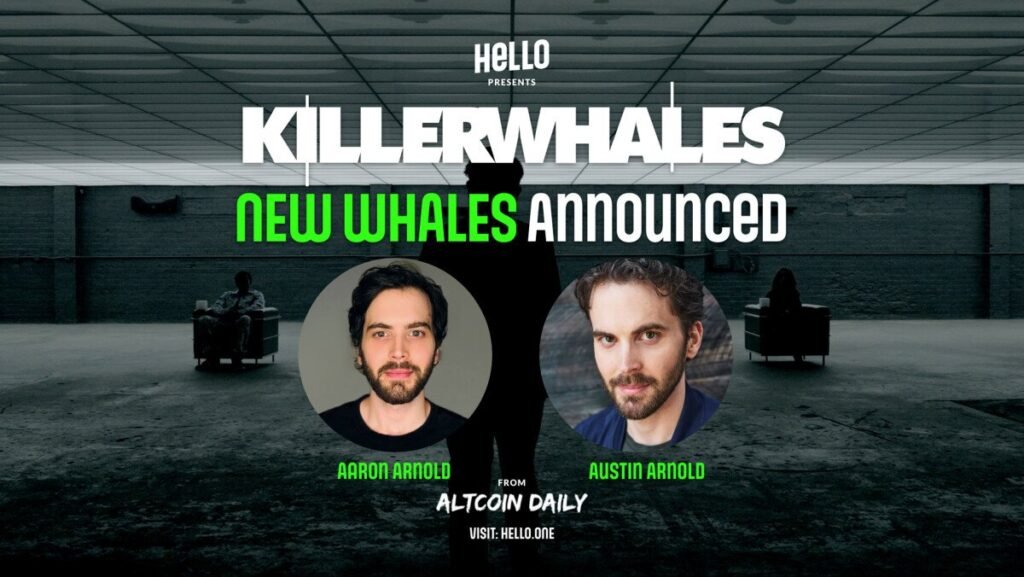 Altcoin Daily to Produce and Star in New “Shark Tank of Crypto” TV Show, Killer Whales
