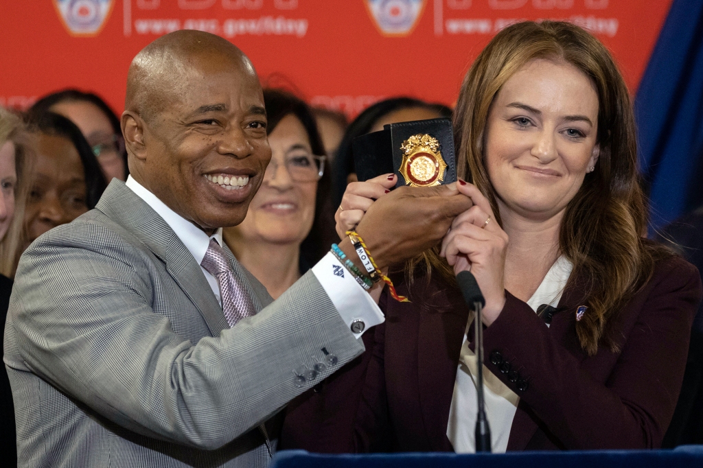 New York City Mayor Eric Adams, FDNY Commissioner Laura Kavanagh