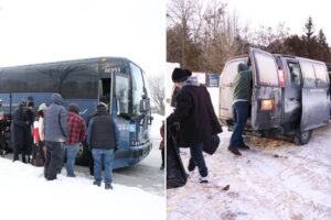 Some migrants bussed to Canada already heading back to NYC