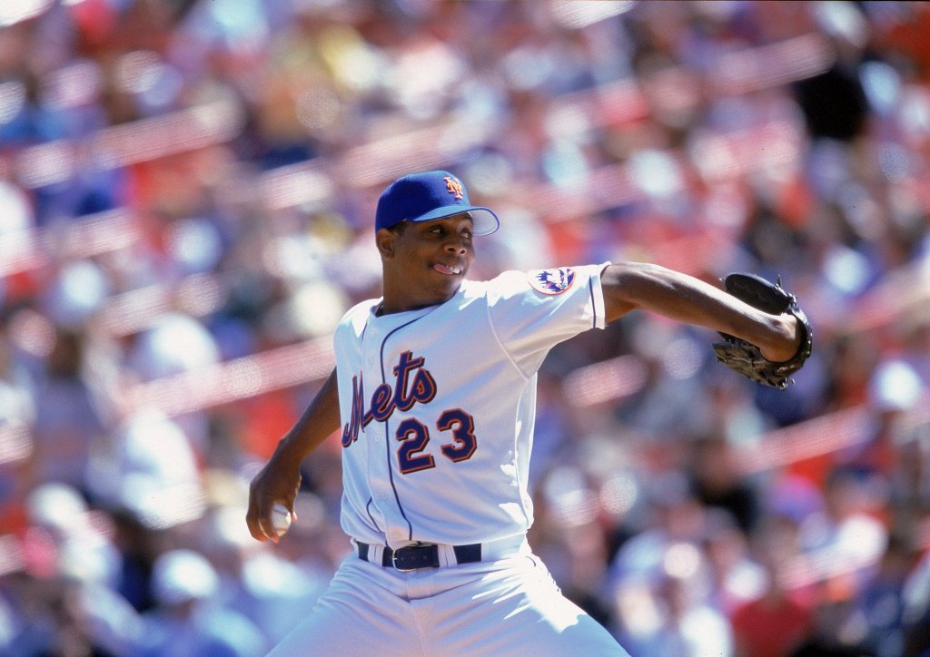Pat Mahomes Sr. during his time with the Mets