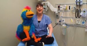 How a big bird named ‘Magrau’ is helping make hospital visits less scary for B.C. kids