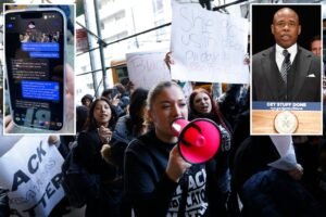 Queens student has Mayor Eric Adams’ personal number, calls him from school protest