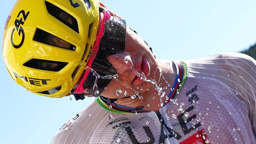 Tadej Pogacar faces Tour de France heat logistical nightmare